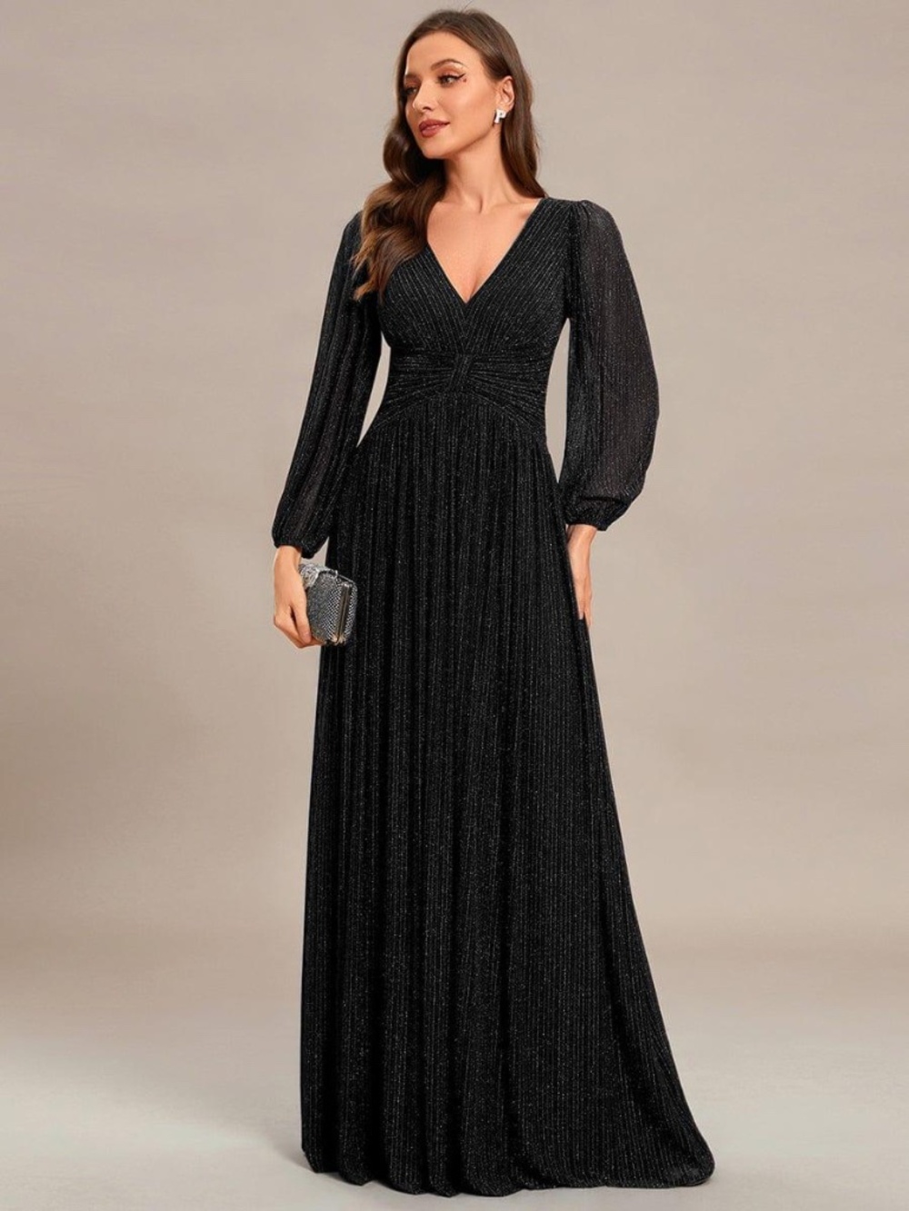 Long Sleeve Glitter Dress (Size US 16)
